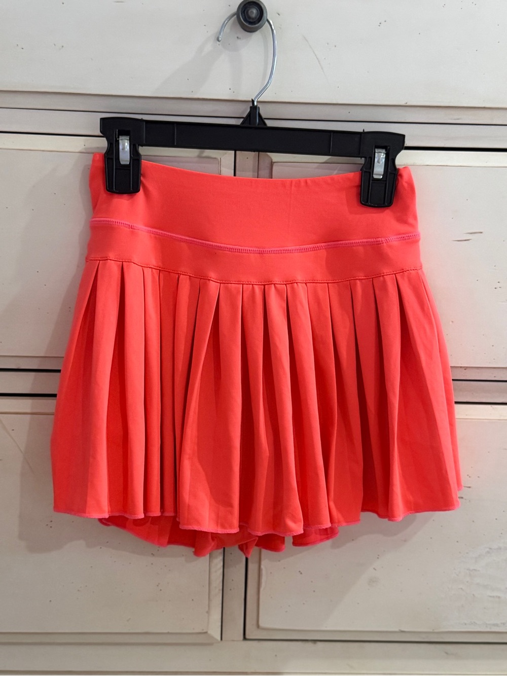 GB girls Coral Pink Pleated Skirt
